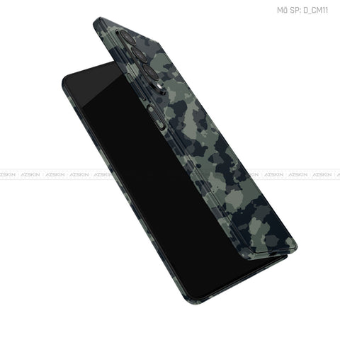 Dán Skin Galaxy Z Fold3 Hình Camo | D_CM11