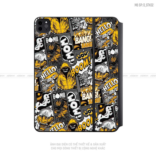 Dán Skin Magic Keyboard Hình Sticker | D_STK02