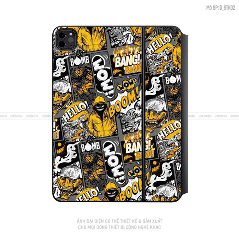 Dán Skin Magic Keyboard Hình Sticker | D_STK02