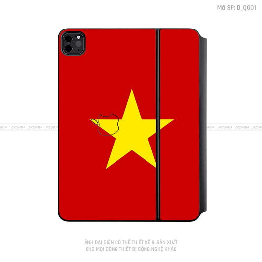 Dán Skin Magic Keyboard Hình Quốc Gia | D_QG01