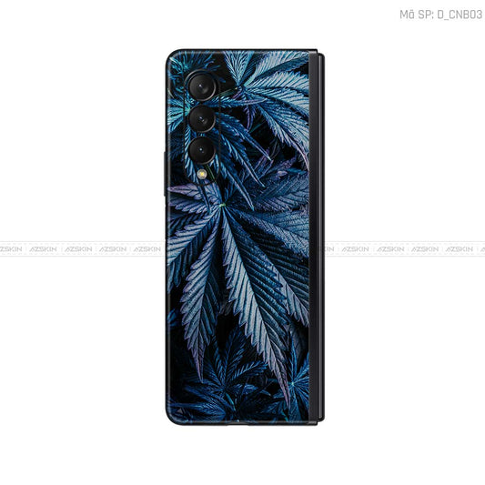Dán Skin Galaxy Z Fold 7 Hình Canabis | D_CNB03