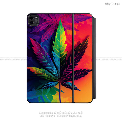 Dán Skin Magic Keyboard Hình Canabis | D_CNB08
