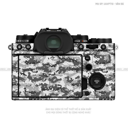 Dán Skin Máy Ảnh Fujifilm Vân Nổi Camo Digital | UVPT11