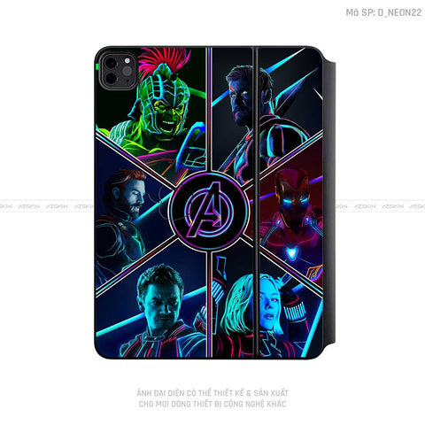 Dán Skin Magic Keyboard Hình Neon | D_NEON22