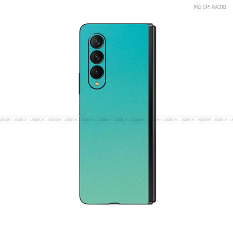 Dán Skin 3M/Oracal Galaxy Z Fold3 Chuyển Màu Xanh | RA318