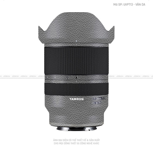 Dán Skin Ống Kính Tamron Vân Da Xám | UVPT13