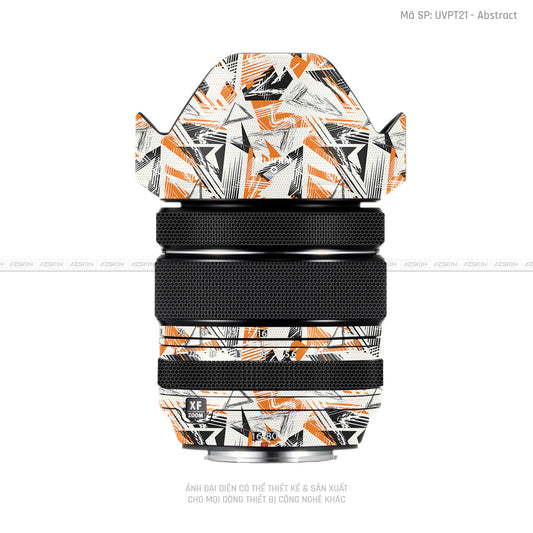 Dán Skin Ống Kính Fujifilm Vân Nổi Abstract 02 | UVPT21