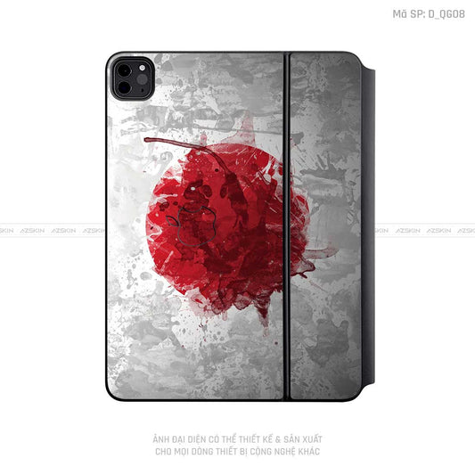 Dán Skin Magic Keyboard Hình Quốc Gia | D_QG08