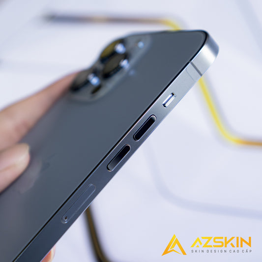 Điện thoại iPhone 13 Pro Max sau khi dán PPF chống xước tại AZSKIN
