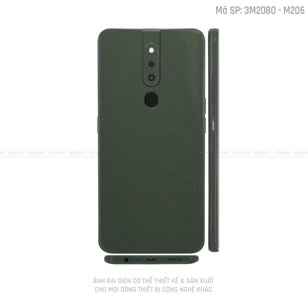 Miếng Dán Skin Điện Thoại OPPO F Series Màu Xanh Midnight | VN11