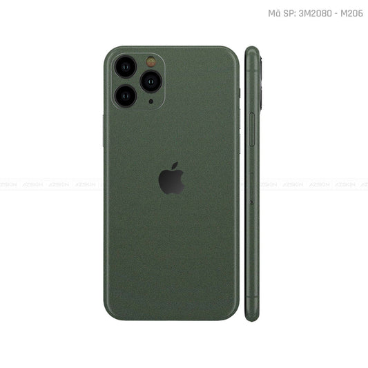Dán Skin IPhone 11 Series Đổi Màu Xanh Midnight | M206