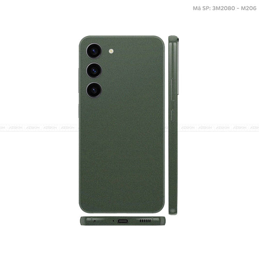 Dán Skin 3M2080 Galaxy S23 Series Màu Xanh | M206
