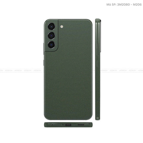Dán Skin 3M Galaxy S22 Series Chuyển Màu Xanh Midnight | M206