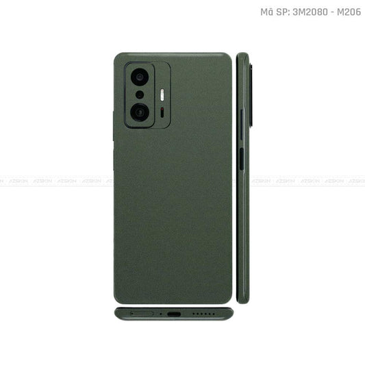 Dán Skin Xiaomi 11 Series Màu Xanh Midnight | M206