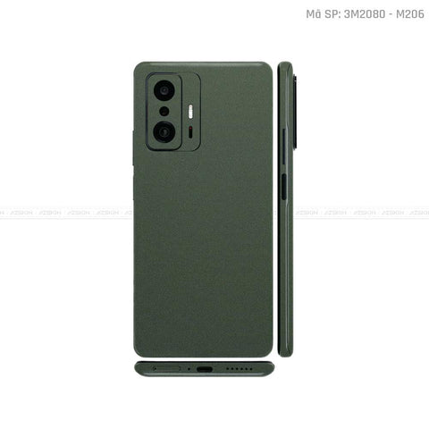 Dán Skin Xiaomi 11 Series Màu Xanh Midnight | M206
