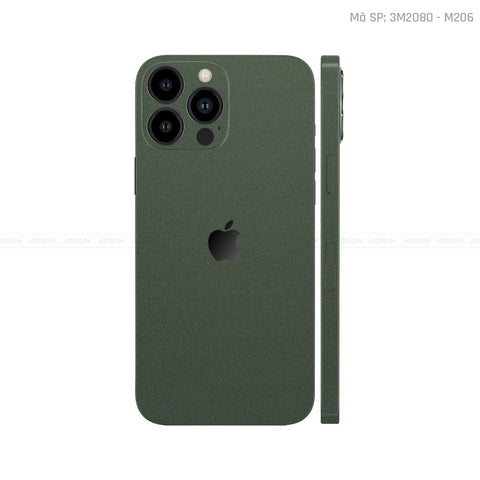 Dán Skin IPhone 12 Series Đổi Màu Xanh Midnight | 3M2080-M206