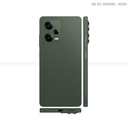 Dán Skin Xiaomi Redmi Note 12 Series Màu Xanh Midnight | M206