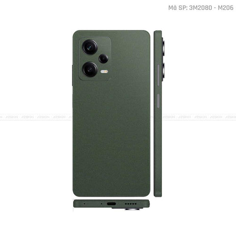 Dán Skin Xiaomi Redmi Note 12 Series Màu Xanh Midnight | M206