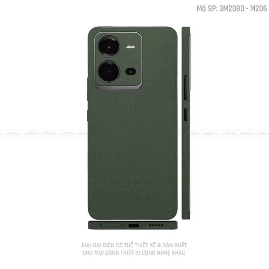 Dán Skin Vivo V Series Màu Xanh Midnight  | M206