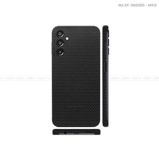 Dán Skin 3M/ Oracal Galaxy A Series Vân Matrix Black | MX12