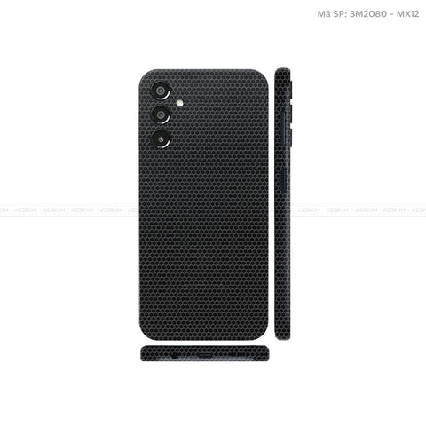 Dán Skin 3M/ Oracal Galaxy A Series Vân Matrix Black | MX12