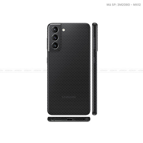 Dán Skin Galaxy S21 Series Vân Matrix Black | MX12