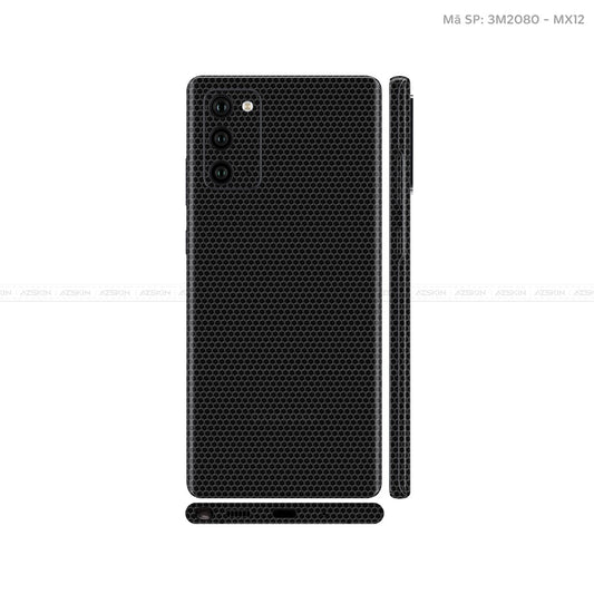 Dán Skin 3M Galaxy Note 20 Series Matrix Black | MX12