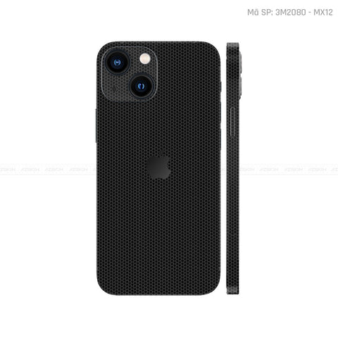 Dán Skin IPhone 13 Series Vân Matrix Black | 3M2080-MX12