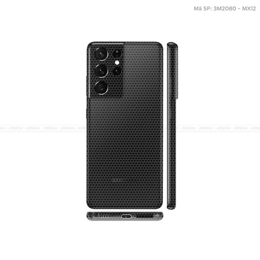Dán Skin Galaxy S21 Series Vân Matrix Black | MX12