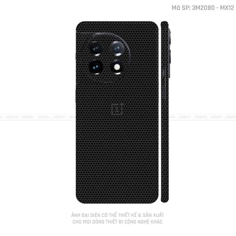 Dán Skin Oneplus Ace Series Vân Matrix Black | MX12