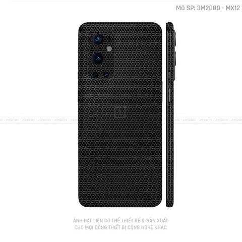 Dán Skin 3M/Oracal Oneplus 8/9 Series Vân Matrix Black | 3M2080-MX12