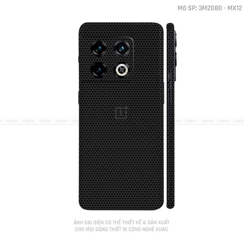 Dán Skin Oneplus 10 Series Vân Matrix Black | MX12