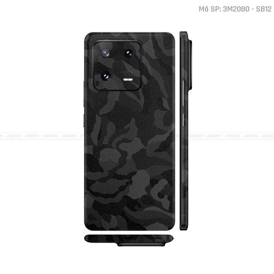 Dán Skin Xiaomi 14 Series Màu Đen Camo | SB12