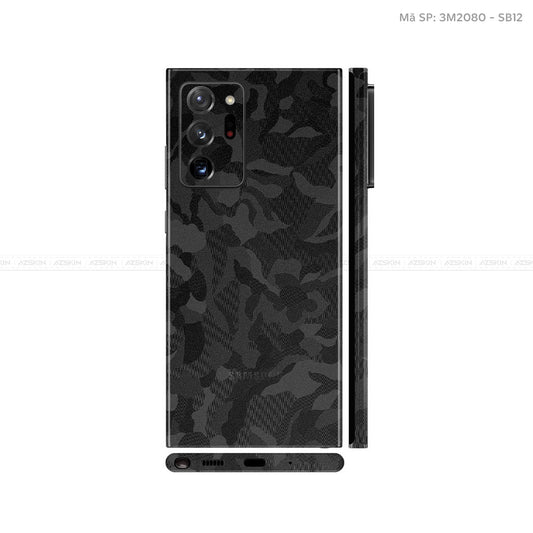 Dán Skin 3M Galaxy Note 20 Series Camo Black | SB12
