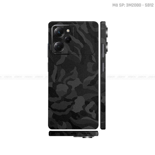Dán Skin POCO Series Màu Camo Đen | SB12