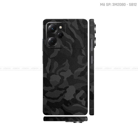 Dán Skin POCO Series Màu Camo Đen | SB12