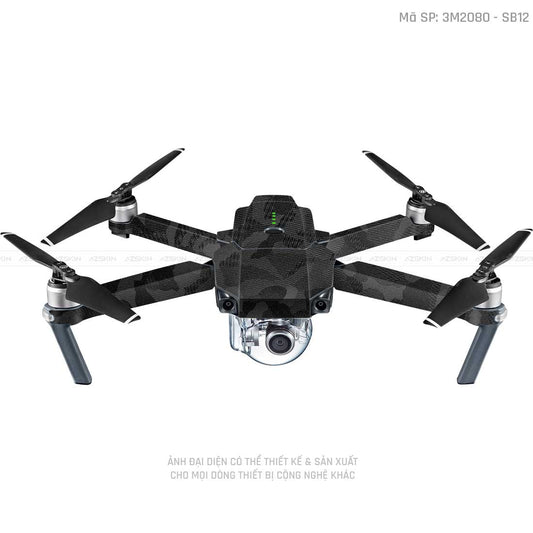 Dán Skin Flycam Màu Đen Camo | SB12