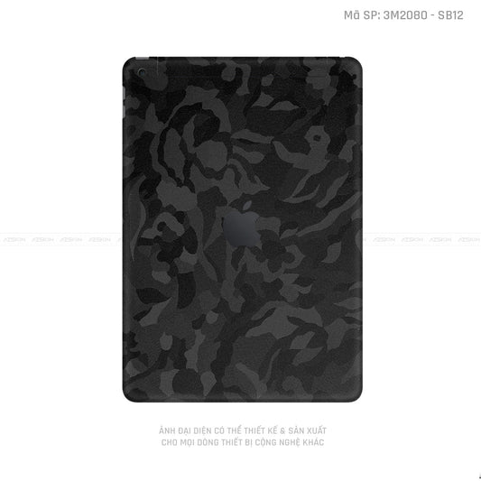 Dán Skin 3M/Oracal IPad Gen Series Vân Camo Black | 3M2080-SB12