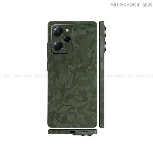 Dán Skin POCO Series Màu Camo Xanh | SB26