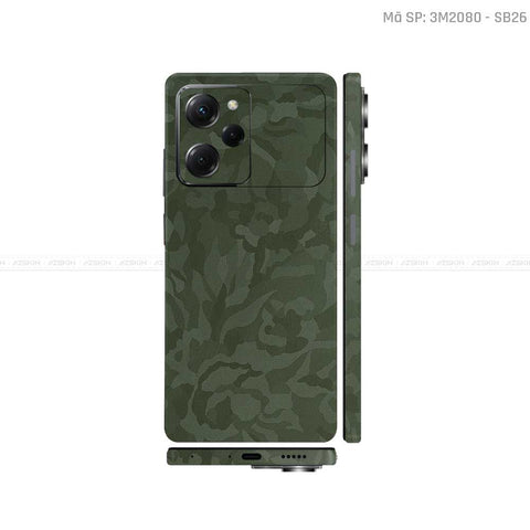 Dán Skin POCO Series Màu Camo Xanh | SB26