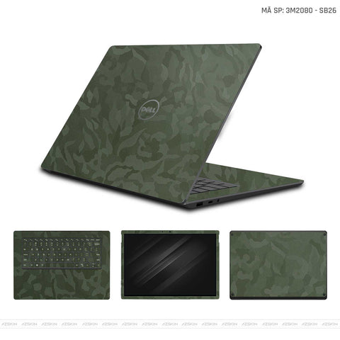 Skin 3M/Oracal Laptop Dell Camo Green | 3M2080 - SB26