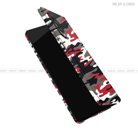 Dán Skin Galaxy Z Fold4 Hình Camo | D_CM03