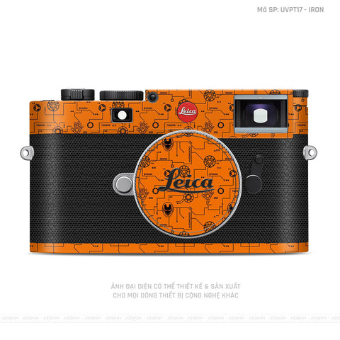 Dán Skin Máy Ảnh Leica Vân Nổi IRonman Cam | UVPT17