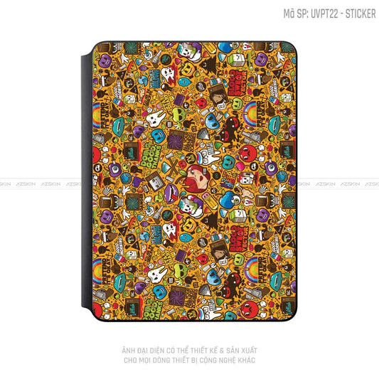 Dán Skin Magic Keyboard Vân Sticker 05 | UVPT22