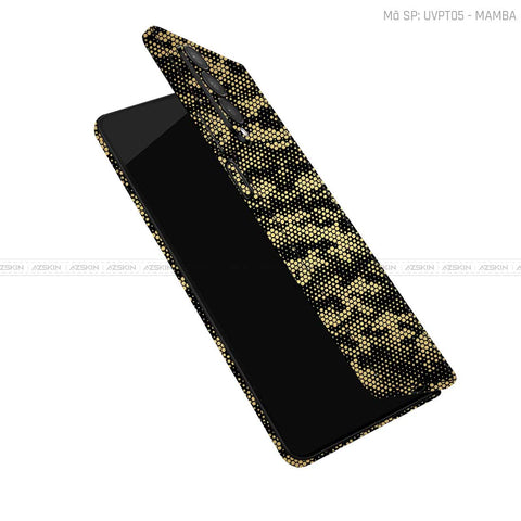 Dán Skin Galaxy Z Fold3 Vân Mamba Gold | UVPT05