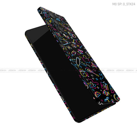 Dán Skin Galaxy Z Fold3 Hình Sticker | D_STK24