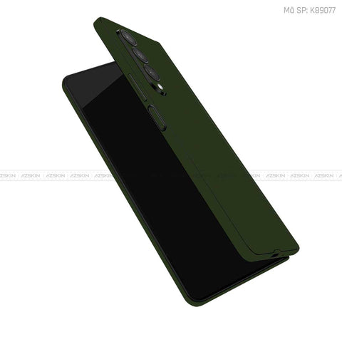 Dán Skin Galaxy Z Fold3 Đổi Màu Xanh Rêu | K89077