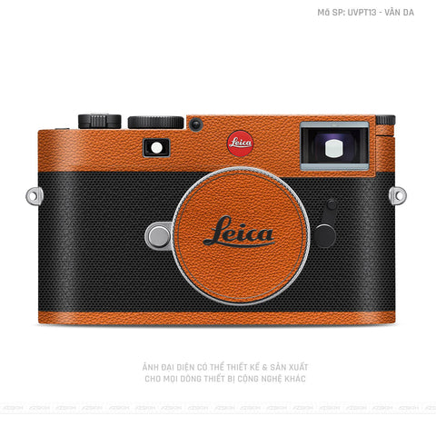 Dán Skin Máy Ảnh Leica Vân Da Cam | UVPT13