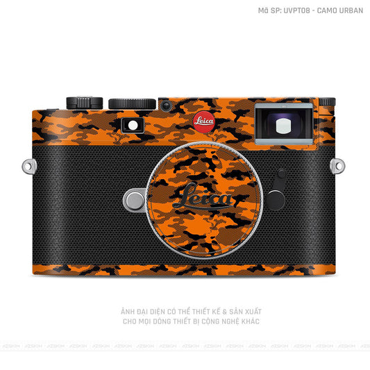 Dán Skin Máy Ảnh Leica Vân Nổi Camo Urban Cam | UVPT08