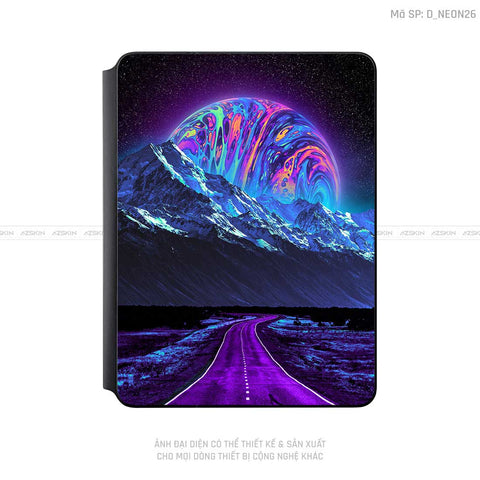 Dán Skin Magic Keyboard Hình Neon | D_NEON26